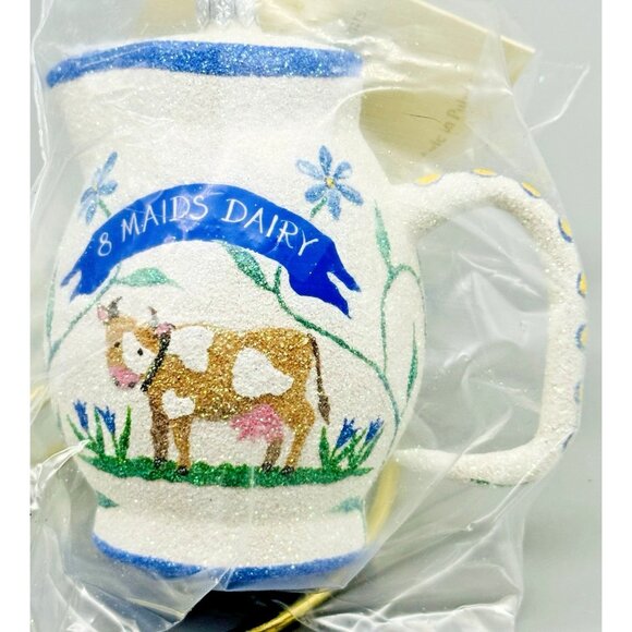 Patricia Breen Other - Patricia Breen Eight Maids Dairy 12 Days of Christmas Ornament 1997 3.5 inch